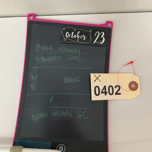 Zara Sweater Dress Women S Small Black V Neck Acrylic Nylon Blend Knit Oversized - Picture 14 of 16